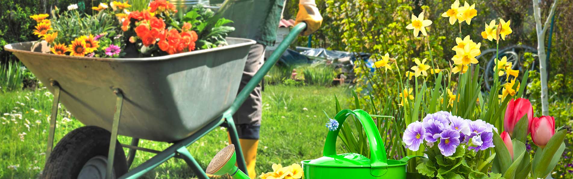 slide gartenarbeit